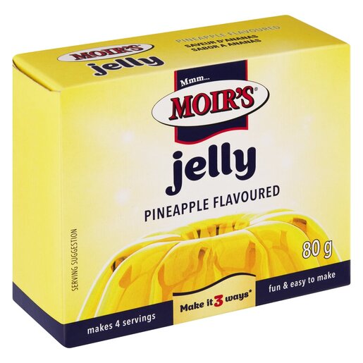 Moir's Jelly Pineapple 80G