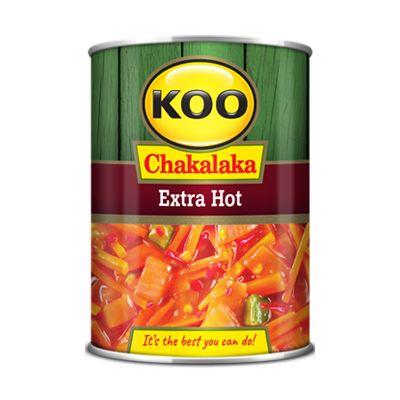Koo Chakalaka Extra Hot 410G Tinned