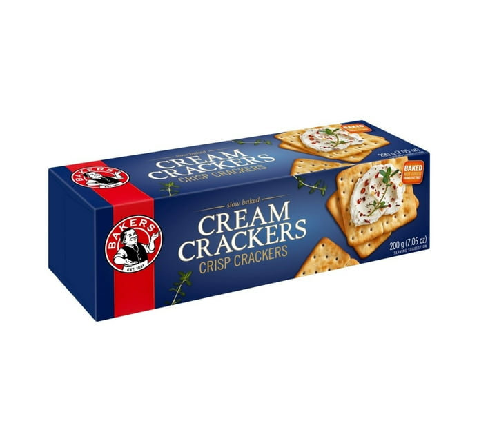 Bakers Cream Crackers 200G