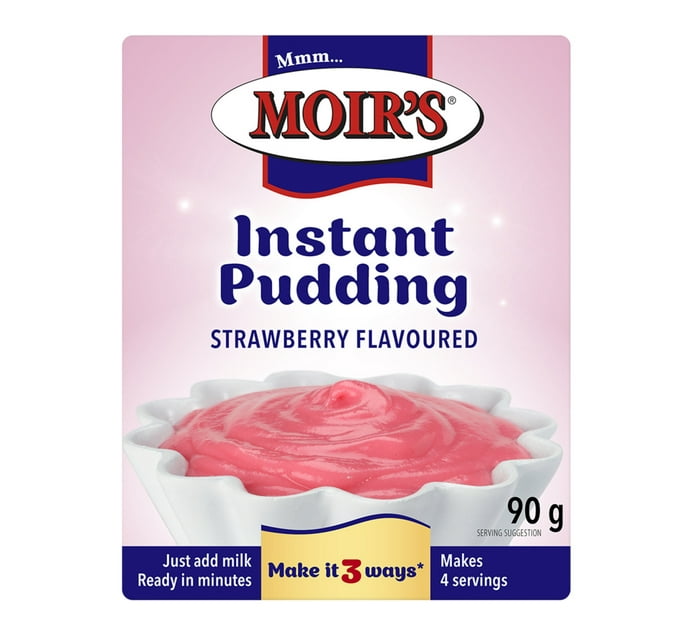 Moir's Pudding Strawberry 90G