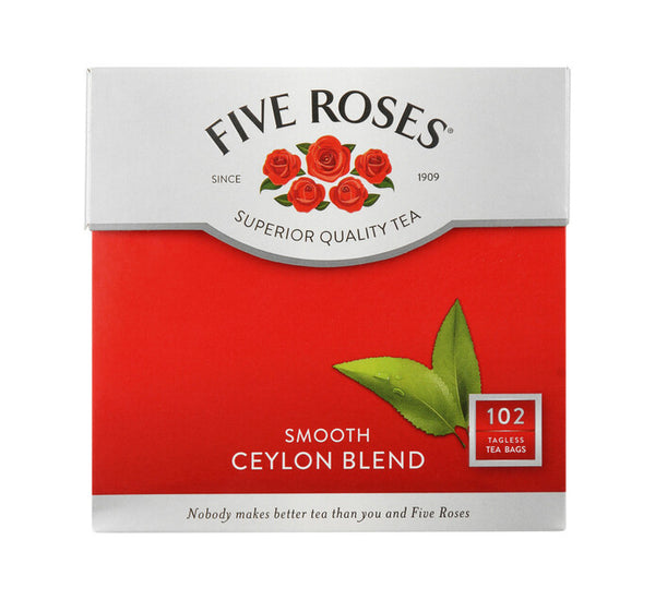 Five Roses Tea Tagless 100 Bags [Best Before: 30/03/2024]