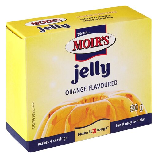 Moir's Jelly Orange 80G