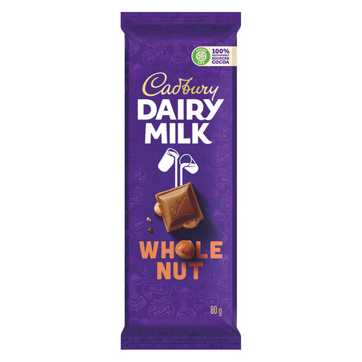 Cadbury Dairy Milk Wholenut 80G