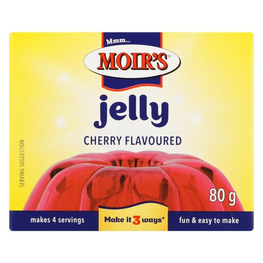 Moir's Jelly Cherry 80G