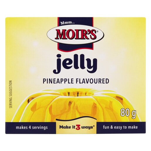 Moir's Jelly Pineapple 80G
