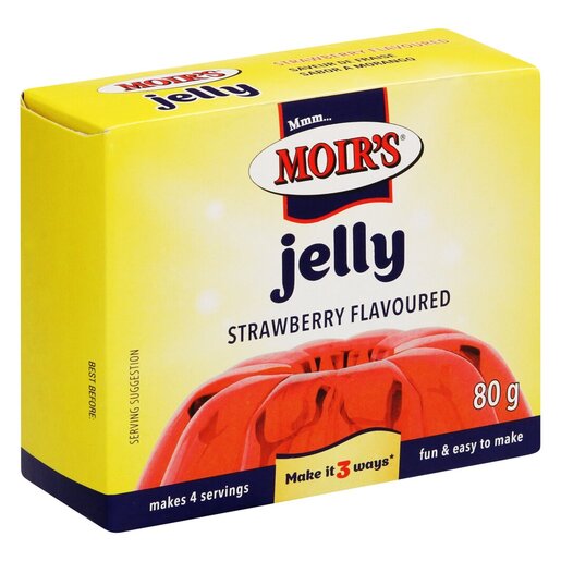 Moir's Jelly Strawberry 80G