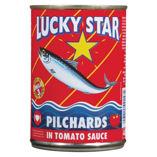 Lucky Star Pilchards in Tomato Sauce 400G