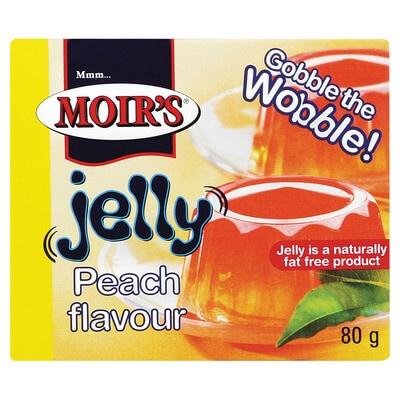 Moirs Jelly Peach 80G Baking