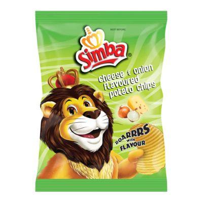 Simba Chips Cheese & Onion 125G