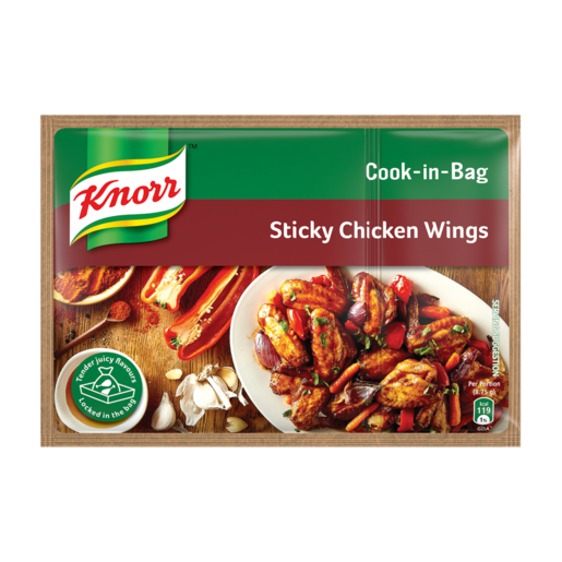 Knorr Cook in Bag Sticky Chicken Wing 35G