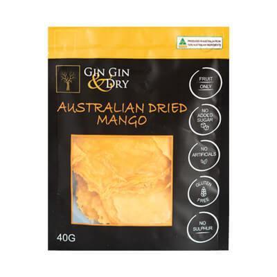 Gin & Dry Dried Mango 40G Fruit