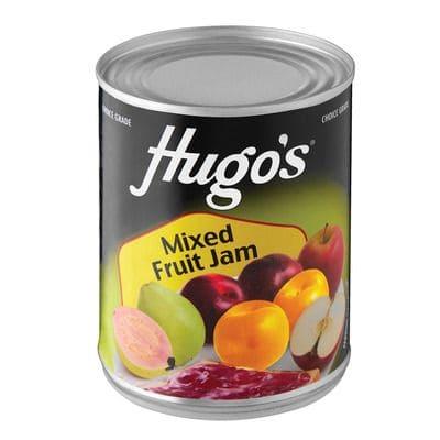Hugos Jam Mixed Fruit 450G Jams