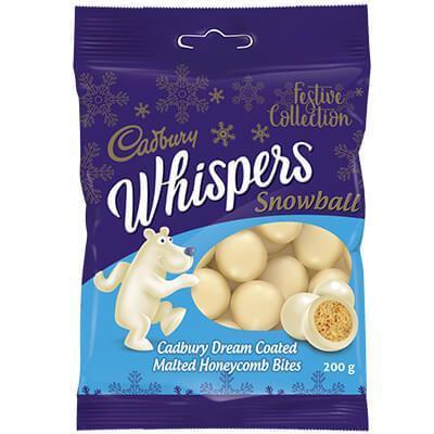 Cadbury White Whispers 200G [Christmas Special] Sweets And Chocolates