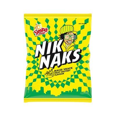 Simba Nik Naks Chutney 135G Chips