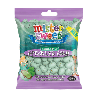Mister Sweet Speckled Eggs Cool Crisp 125G Sweets And Chocolates