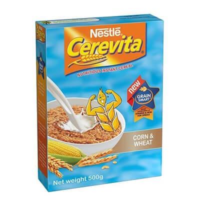Nestle Cerevita Corn & Wheat 500G Cereals