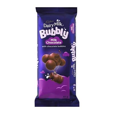 Cadbury Slab Bubbly Chocolate 87G Sweets And Chocolates