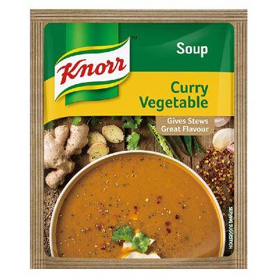 Knorr Curry Vegetable Soup 50G Soups