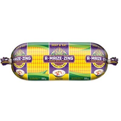 A-Maize-Zing Mielie Pap Roll 500G Maize Meal