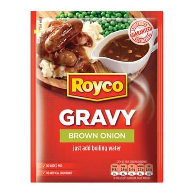 Royco Brown Onion Gravy 32G Spices