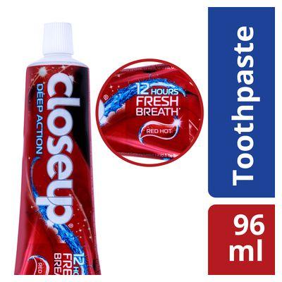 Close Up Toothpaste Red 125G Personal Care