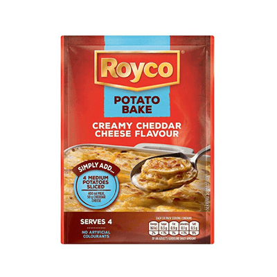 Royco Potato Bake Creamy Cheddar Cheese 41G Spices