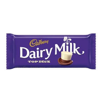Cadbury Slab Top Deck 150G Sweets And Chocolates