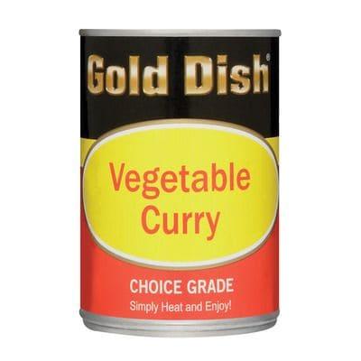 Gold Dish Vegetable Curry 415G Tinned