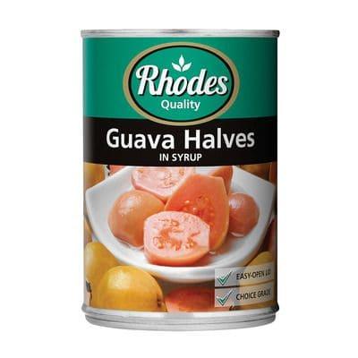Rhodes Guava Halves 410G Sweet Tinned Goods