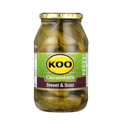 Koo Cucumbers Sweet & Sour 750G Tinned