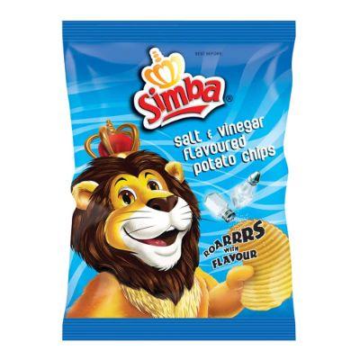 Simba Chips Salt & Vinegar 125G
