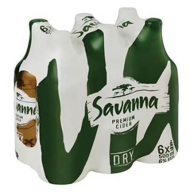 Savanna Dry 6x330ML