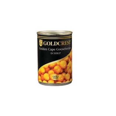 Goldcrest Golden Cape Gooseberries In Syrup 340G Baking