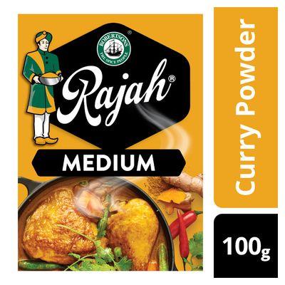 Rajah Medium Curry Powder 100G Spices