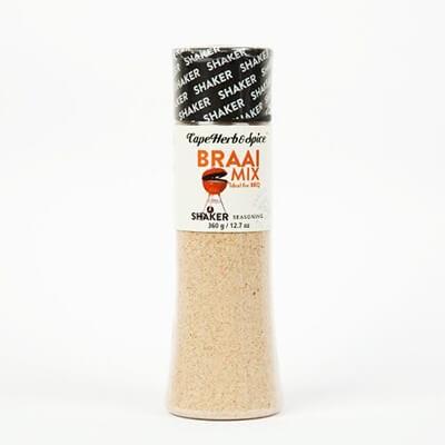 Cape Herb & Spice Braai Mix Shaker 360G Spices
