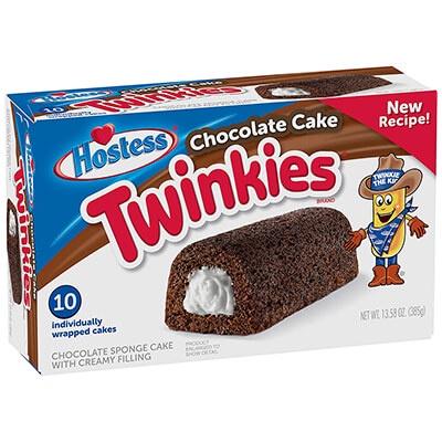 Hostess Twinkies Chocolate 10Pk Sweets And Chocolates