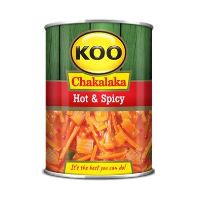 Koo Chakalaka Hot & Spicy 410G Tinned