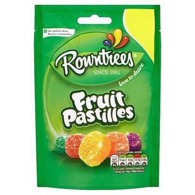 Rowntrees Fruit Pastille 120G Sweets And Chocolates