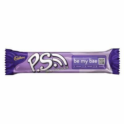 Cadbury P.s Bar Milk Chocolate 42G Sweets And Chocolates