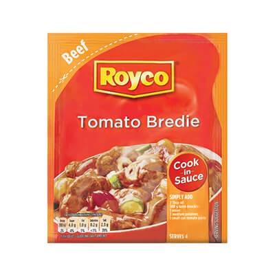 Royco Cook In Sauce Tomato Bredie 55G Spices