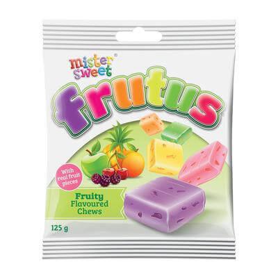 Mister Sweet Frutus Chews 125G Sweets And Chocolates