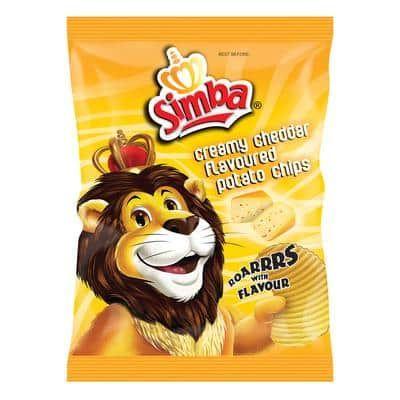 Simba Creamy Cheddar 125G Chips