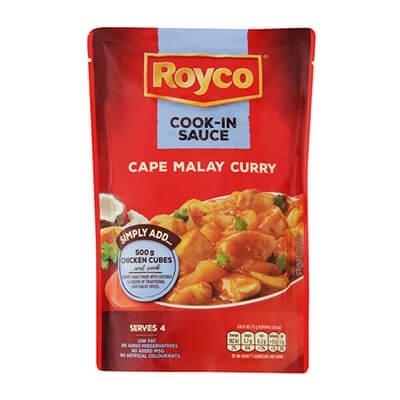Royco Cook In Sauce Cape Malay 415G Sauces