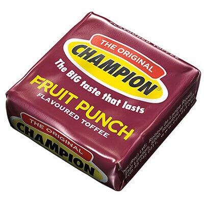 Champion Toffee Fruit Punch 9G Sweets And Chocolates