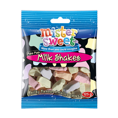 Mister Sweet Moo Milkshakes 125G Sweets And Chocolates