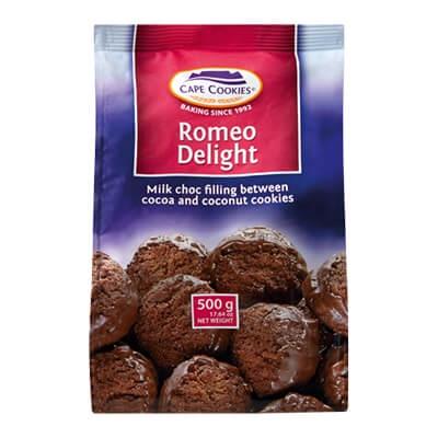 Cape Cookie Romeo Delight 500G Biscuits