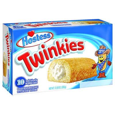 Hostess Twinkies Original 10Pk Sweets And Chocolates