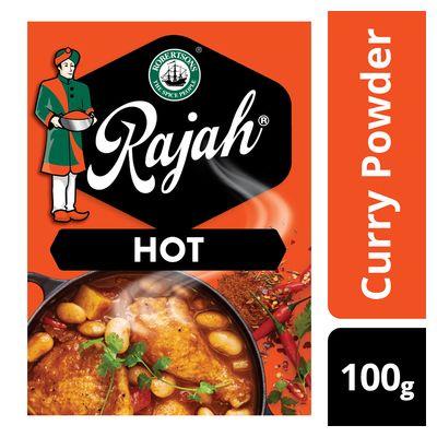 Rajah Hot Curry Powder 100G Spices