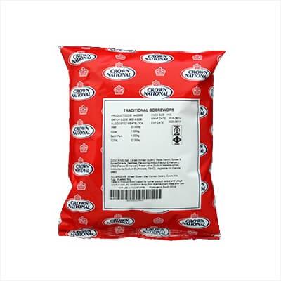 Crown National Traditional Boerewors Spice 1Kg [Sodium Reduced] Spices