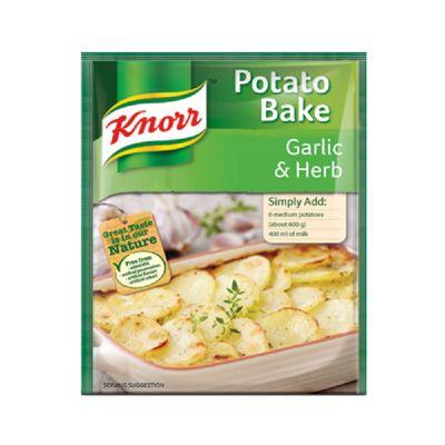 Knorr Potato Bake Garlic & Herb 43G Spices